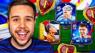 96 GARNACHO, 95 SIMONS & 95 FERNANDEZ!  FUT Champs - FC 24 Ultimate Team