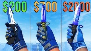 The BEST Blue Glove Knife Combos in CS2 For Any Budget