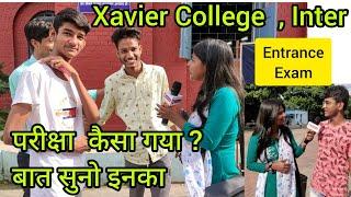 Entrance exam of intermediate | PCM , interaction  with Students , 2022 | St. Xavier College Ranchi