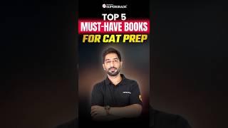 Preparing for CAT Exam? | Top 5 Must-Have Books for CAT Aspirants | Don't Miss These ️| #shorts