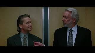 Michael Douglas & Donald Sutherland - Disclosure (1994) Funny Scene