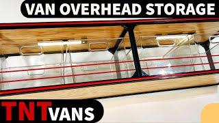 Camper Van Overhead Storage TNTvans - Van Conversion