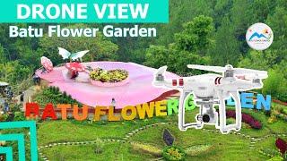 Batu Flower Garden DRONE VIEW