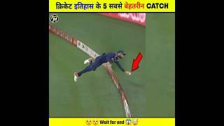 Top 5 Best Catches in Cricket History  | #catch #shorts