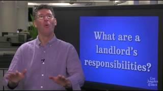 Ask Laz: What are a landlord's responsibilities?