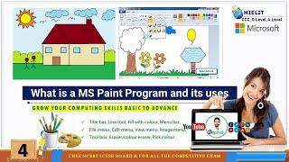 all about ms paint program basics to advance for kids