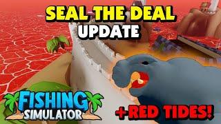 Fishing Simulator - Red Tides, Elephant Seal and Neon Piranhas - Update