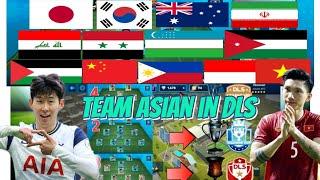 Team Asian stars in DLS (cầu thủ châu á trong DLS)