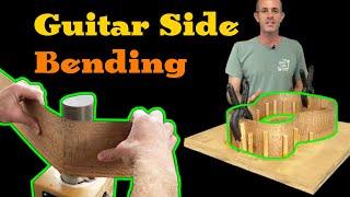 How to Bend Guitar Sides [Bending Iron Full Process]