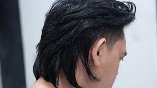 Mullet Haircut | Tutorial Modern Mullet Haircut | Korean Hairstyle |Barbershop Jogja