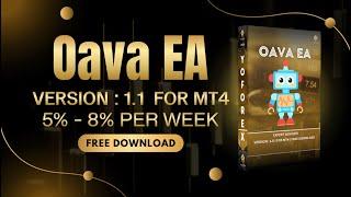 Oava EA V1.00 MT4 - 5% to 8% PER WEEK - REVIEW & BACKTEST