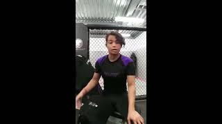 Ani Hilditch Doing a Review on Elite Sports BJJ GI   Rash Guard & on Spats