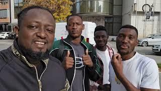 Africans in the Newborn city of Pristina, Kosovo. Pristina, the most beautiful Balkan city 2024