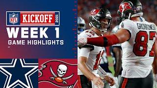 Dallas Cowboys vs. Tampa Bay Buccaneers | Week 1 2021 Game Highlights