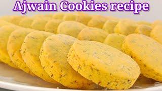 How to make Delicious bakery biscuits |  ajwain cookies recipe | cookies recipe