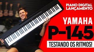 PIANO DIGITAL YAMAHA P-145 - SUBSTITUTO DO P-45 - LANÇAMENTO!