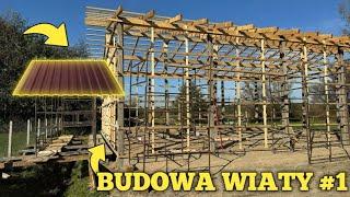 BUDOWA WIATY #1 Przygotowanie Ścian Pod Blachę