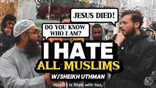 SHEIKH UTHMAN DESTROYS AUSTRALIAN ISLAMOPHOBIC CHRISTIAN - FIVE PILLARS ONE MESSAGE w/SHEIKH UTHMAN