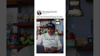 Your social media strategy for 2024 #garyvee #shorts