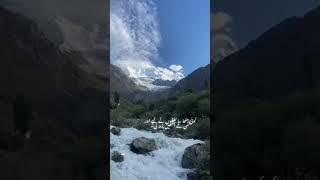 Warerfall view with glacier️ #travel #songtune #foryou #naturemusic #shortvideo #shorts #foryou