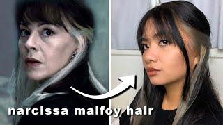 bleaching and dying my hair to silver (narcissa malfoy inspired hair) *hi brad mondo*