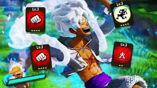 One Piece Pirate Warriors 4 - GEAR 5 Ultimate Spam New Skill Set - DLC