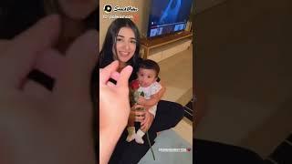 Sarah khan with her cutest baby girl Alyana || #shorts #entertainment #foryou #showbiz #celebrity