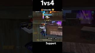 1vs4 clutch??#viralshort #trindingshorts #freefire #youtubeshorts #tlyt short