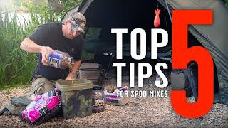 TOP 5 TIPS FOR SPOD MIXES To Help You Catch More Carp! (+ Tiger Nut Rig) Mainline Baits Carp Fishing