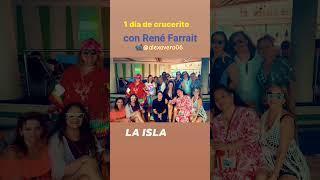 RENÉ FARRAIT convivencia en CRUCERO con sus FANS #shorts