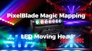 PixelBlade 7x15w RGBW LED Moving Head Bar - Infinite P/T, LED Pixel