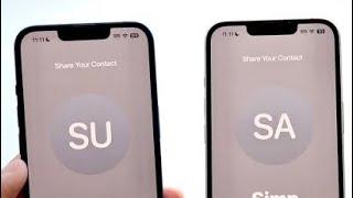 How To Share Contact Card On iPhone! (2024)