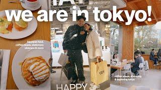 japan travel vlog  exploring & shopping tokyo, food & coffee shops, big shopping haul