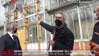 La Télé de Tarbes :: La rénovation de l'Orangerie du Jardin Massey va démarrer (2 mars 21)