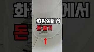 #욕실테이프 #붙이는방수템 #화장실청소꿀팁