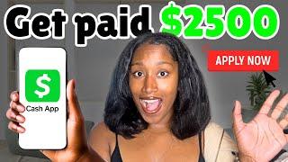 HURRY! Cash App Paying $2500 + $25/Hour Now - Watch Step by Step Sign Up! (Settlement)