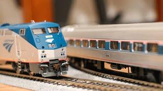 Walthers HO Scale Amtrak Amfleet II Unboxing