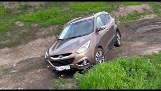 Best off-road test Hyundai ix35 4x4 on offroad polygon