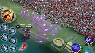 Moskov Twilight Dragon 500% Attack Speed vs 1000 minions (unli spears build)