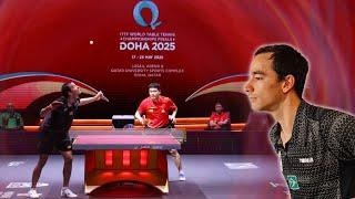 Hugo Calderano summarizes his match with Liang Jingkun!