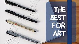 My Top 4 Favorite Drawing Pens! - 2020