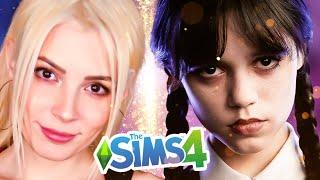 BİR GÜNLÜĞÜNE WEDNESDAY OLDUM ! ( THE SIMS 4 )