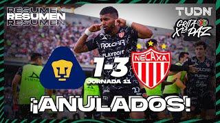 Resumen y goles | Pumas 1-3 Necaxa | Grita México C22 - J11 | TUDN