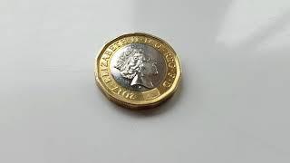 Hidden Text On The New £1 Coin!! Full HD