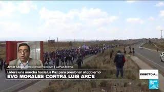 Directo a... La Paz y la marcha que lidera Evo Morales contra el Gobierno de Luis Arce