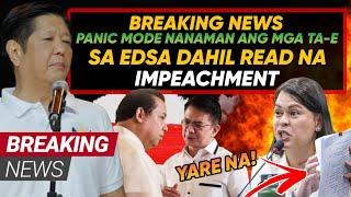 HETO NA MARCOS JR KAYA PALA NAG WALA NABAMAN ANG MGA DDS DAHIL IMPEACHMENT NI TAMBA KINAMADA NA!