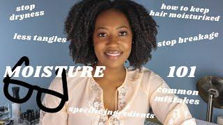 MOISTURE 101 - How To KEEP Your Hair Moisturized *IT'S EASIER THAN YOU THINK!* | ALOVE4ME