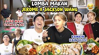 MAIN BALAP KARUNG & MUKBANG MAKANAN INDONESIA BARENG JACKSON WANG! NGAKAK!