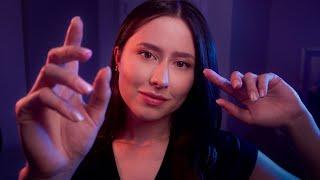 ASMR Plucking & hand sounds  minimal talking  hand movements, pinch, snapping, mouth sounds