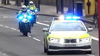 Metropolitan Police Scorpion Team responding through London